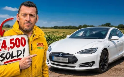 Αξίζει να αγοράσεις για €5.200 ένα χαλασμένο Tesla Model S με 290.000 χλμ.;