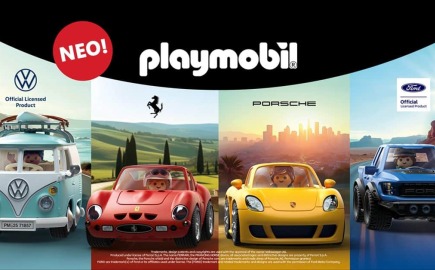 PLAYMOBIL Collector Cars: Τέσσερα εμβληματικά συλλεκτικά οχήματα
