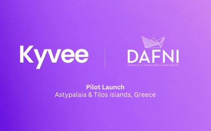 Η Kyvee λανσάρει δύο πιλοτικά προγράμματα διαχείρισης ηλεκτρικού στόλου σε Αστυπάλαια και Τήλο