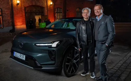 Η Volvo Cars και η NVIDIA επεκτείνουν τη συνεργασία τους