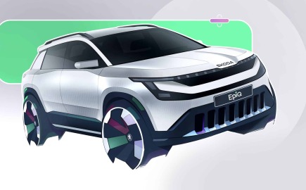 Epiq: Η Skoda αποκαλύπτει τα πρώτα σκίτσα του εσωτερικού του νέου ηλεκτρικού compact SUV