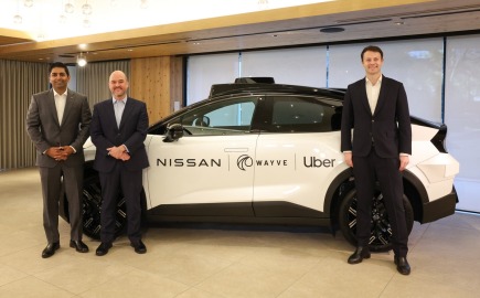 Nissan, Wayve και Uber ενώνουν δυνάμεις για την ανάπτυξη ρομποταξί
