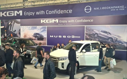 Η KGM με το pick-up Musso Grand κέρδισε τις εντυπώσεις στην 31η AGROTICA