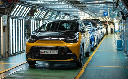 Ξεκίνησε η παραγωγή του νέου Toyota Aygo X Hybrid Electric