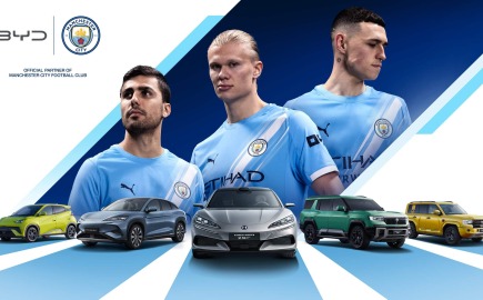 Η Manchester City θα οδηγεί BYD!