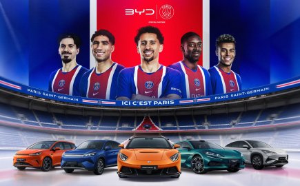 Η BYD και η Paris Saint-Germain οδηγούν μαζί προς την κορυφή