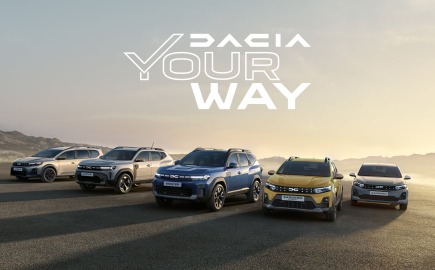 Dacia Your Way: Αγόρασε το μοντέλο που σου αρέσει με το δικό σου τρόπο