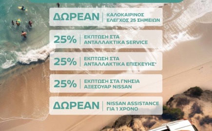 Nissan After Sales Service: Έτοιμοι για κάθε καλοκαιρινή διαδρομή