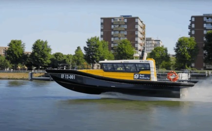 Το Ρότερνταμ ρίχνει στη θάλασσα το ηλεκτρικό υδροπτέρυγο Artemis