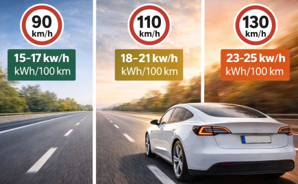 Γιατί η κατανάλωση στα EV εκτοξεύεται πάνω από 120 km/h