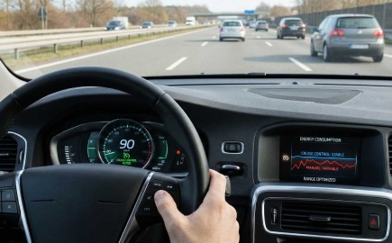 Οδήγηση με cruise control σε EV: Βοηθά ή αυξάνει κατανάλωση;