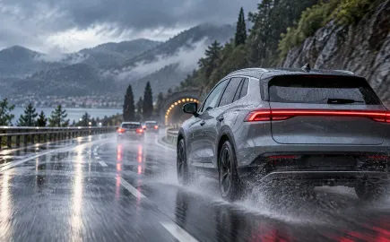 Χρήσιμες συμβουλές για ασφαλή οδήγηση EV σε βροχερές συνθήκες