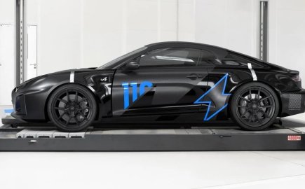 Η νέα ηλεκτρική Alpine A110 βάζει στόχο το Nürburgring