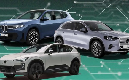 Volvo EX60 vs BMW iX3, Mercedes GLC EV και Audi Q6 E-Tron