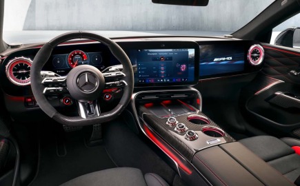 Η Mercedes-AMG αποκαλύπτει το εσωτερικό της 4-θυρης ηλεκτρικής GT Coupe