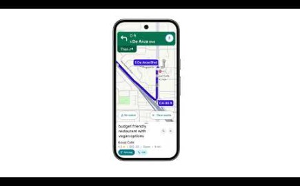 Ήρθε το Gemini στο Google Maps! Πλοήγηση hands-free με συνομιλία (+video)