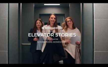 Interamerican: Καμπάνια "Elevator Stories" για την ενδυνάμωση των γυναικών (+video)