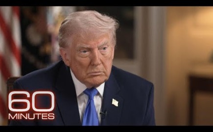 "Έκρηξη" Τραμπ στο "60 Minutes" για το μανιφέστο του δράστη της επίθεσης (+video)