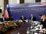 Γεραπετρίτης–Ρούμπιο: Ενισχύεται ο στρατηγικός δεσμός - Στο επίκεντρο ενέργεια και άμυνα